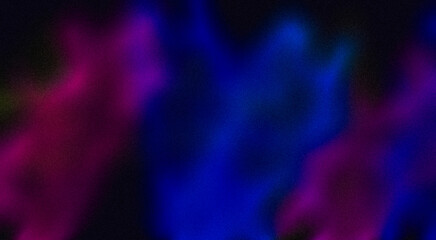 Grainy gradient abstract background, color blending effect, Aesthetic texture. Glowing blue purple color noisy gradient texture, overlay effect blending colors.