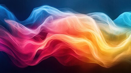 Fototapeta premium abstract colorful wave background