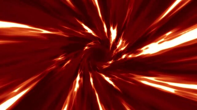 4D background. Background with a sense of speed. Radiant light and flames.