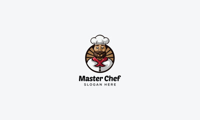 Chef logo logo design vector template