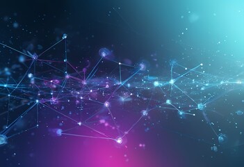 Obraz premium network background