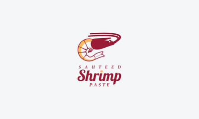 Shrump logo design vector template