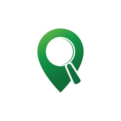 Location point Logo vector template