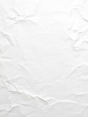 Fototapeta premium Rough texture crumpled white paper background, textured, backdrop, paper