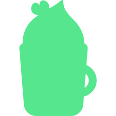 Happy birthday simple vector icons