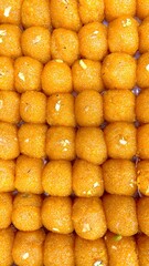 Traditional Indian Motichoor Laddu – Sweet and Delicious Festival Treat