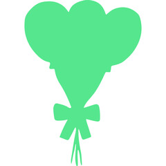 Happy birthday simple vector icons