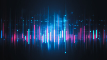 charts and graphs with statistics to innovation analyze business potential and forecast future development of companies growth.