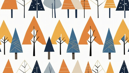 seamless pattern with halloween pumpkins