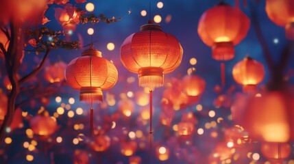 Premium Lunar New Year background