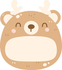 Deer Name Tag