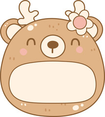 Deer Name Tag