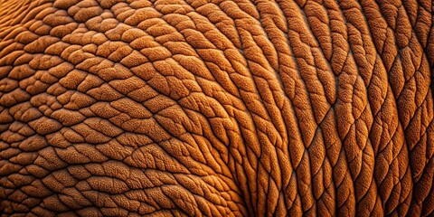 Thick and rugged bison hide leather with prominent ridges and bumps, thick leather, full grain leather, rugged leather, heavy leather, bison leather