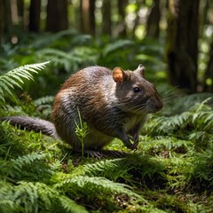 Foraging Tales: The Long-footed Potoroo in Its Forest Realm