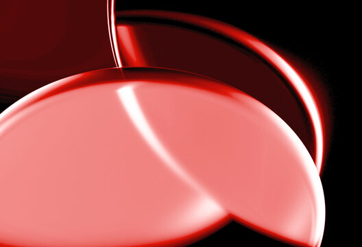 Elegant Casual Red Curve Background for Modern Designs