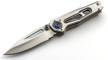 Obraz premium AI robot standing under neon signs in a bustling futuristic street, skyscrapers glowing with bright lights, flying cars zooming by, soft blue and purple reflections on metal surfaces,