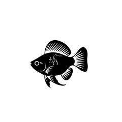 Dwarf Gourami Vector Logo