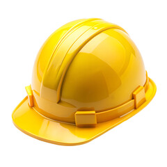 yellow hard hat, Safety Helmet, Head Protection Construction Safety Helmet, yellow color helmet isolated on transparent background