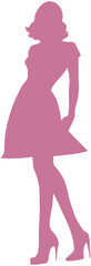 Model Girl Silhouette icon
