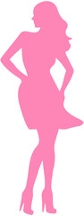 Model Girl Silhouette icon
