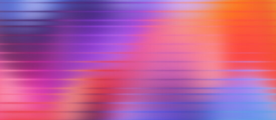 Abstract glass background. The texture of wavy glass illuminated with multi-colored light