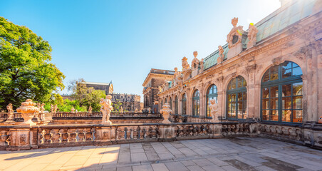 Obraz premium Zwinger palace. Dresden, Saxony, Germany.