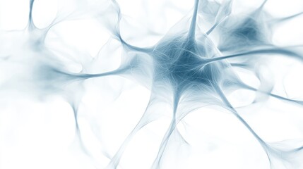 Intricate Web of Neurons in Soft Focus