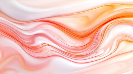 Fototapeta premium Soft Swirls of Warm Colors in Abstract Design