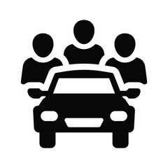 Carpooling icon