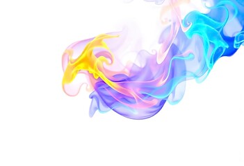 blue fire smoke background smoke curves background