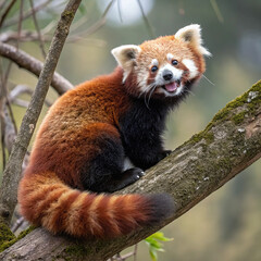 cute red panda