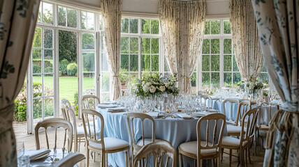 Cottage wedding decoration in the countryside, floral decor and event celebration, flowers, wedding aisle, wedding cake and tablescape, English country style idea