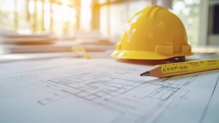 A detailed floor plan for an upcoming construction project.