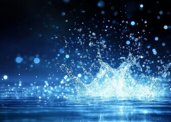 Nature's Splendor: A Fantastical Take on Water and Freshness