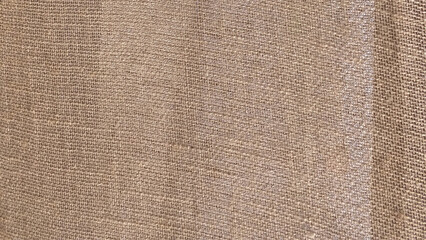 Fototapeta premium Sackcloth or burlap texture. burlap sack material