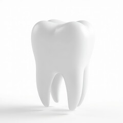 tooth on white
