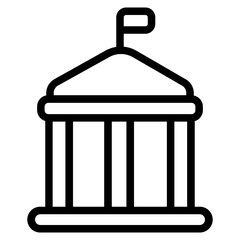 Ministry Line Icon
