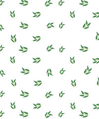 green leaves background