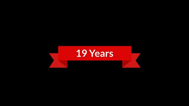 19 Years Red Ribbon Animation
