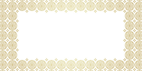 vector design symbol chinese background pattern, gold color eps 3