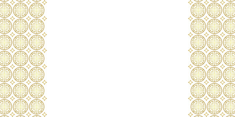 vector design symbol chinese background pattern, gold color eps 4