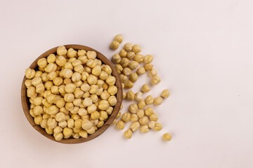 Chickpea or Garbanzo Bean, Also Known as Bengal Gram or Egyptian Pea.