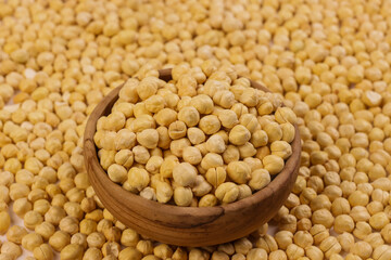 Chickpea or Garbanzo Bean, Also Known as Bengal Gram or Egyptian Pea.