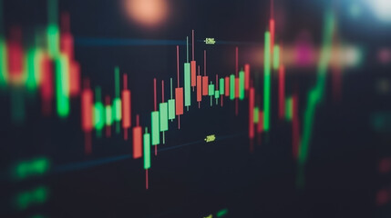 charts and graphs with statistics to innovation analyze business potential and forecast future development of companies growth.