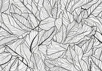 Obraz premium Pile of leaves