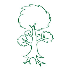 tree logo vector illustration