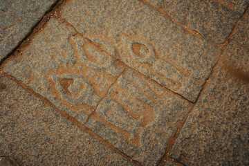 Vitthala Temple in Hampi, India. Part of the Group of Monuments at Hampi, designated as a UNESCO World Heritage Site