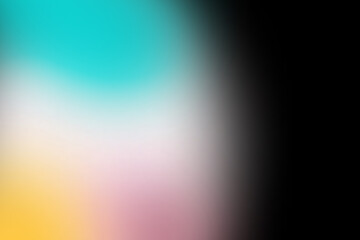 Obraz premium Gentle gradient background showcasing blue, pink, and dark tones, offering a soft and airy visual suitable for digital artwork and creative backgrounds.