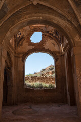 Old town of Belchite, Spanish Civil War Site, Zaragoza, Spain