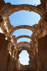 Old town of Belchite, Spanish Civil War Site, Zaragoza, Spain